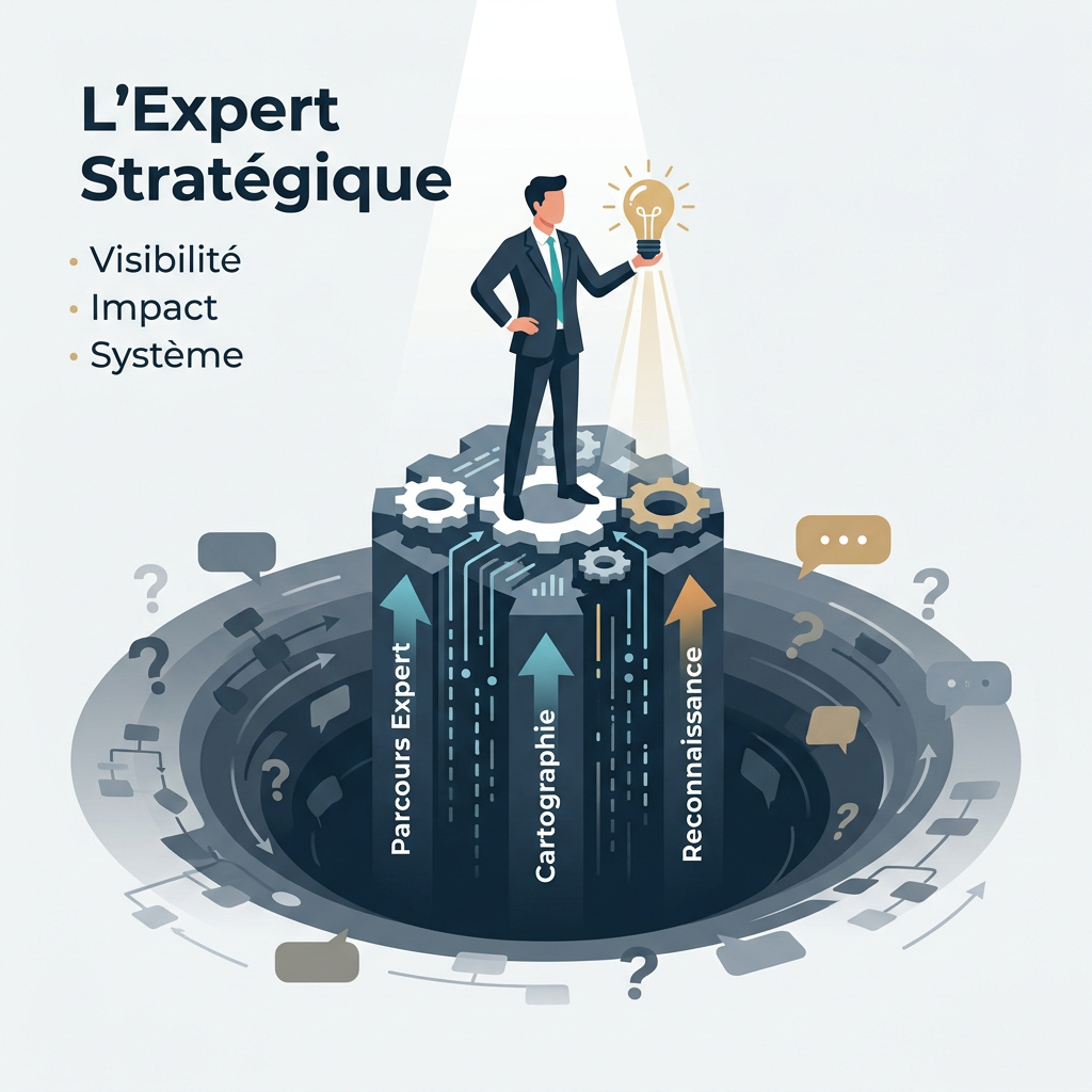 Infographie : L'Invisibilité Stratégique : Pourquoi vos Experts Techniques Brillent dans l'Ombre (et comment y remédier en 2026)