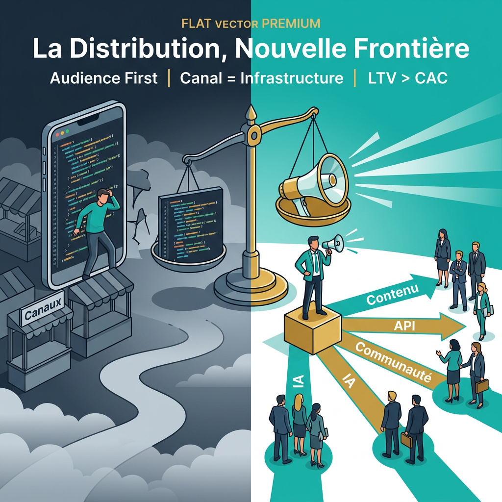 Infographie : Pourquoi la Distribution Reste le Cauchemar des SaaS en 2026 (Et Comment En Faire Votre Arme Absolue)