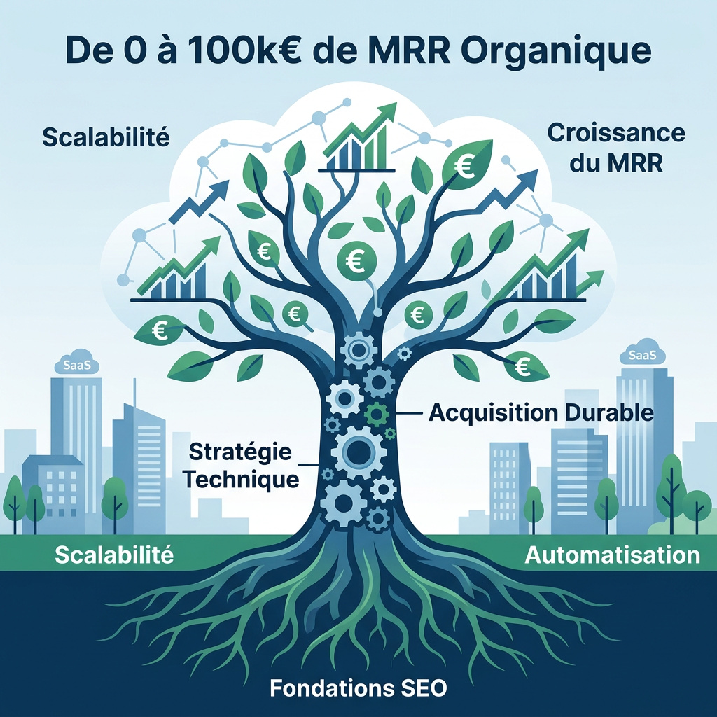 Infographie : consultant seo startup saas