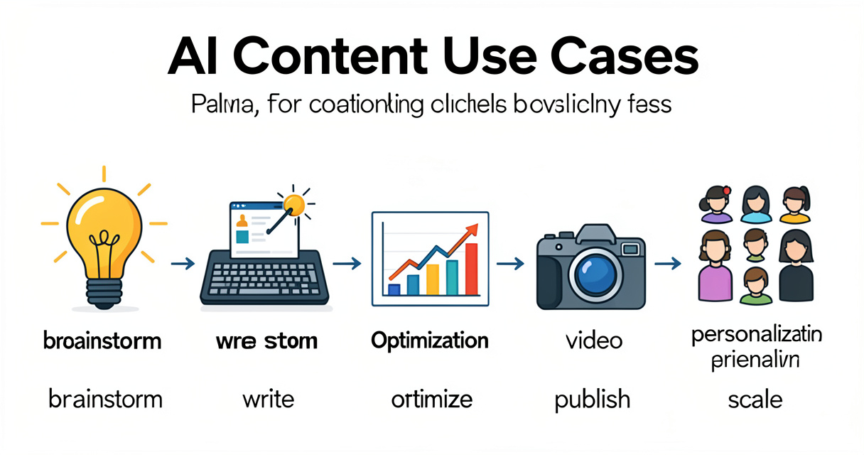 IA et production de contenu : 7 cas d'usage qui ont fait leurs preuves
