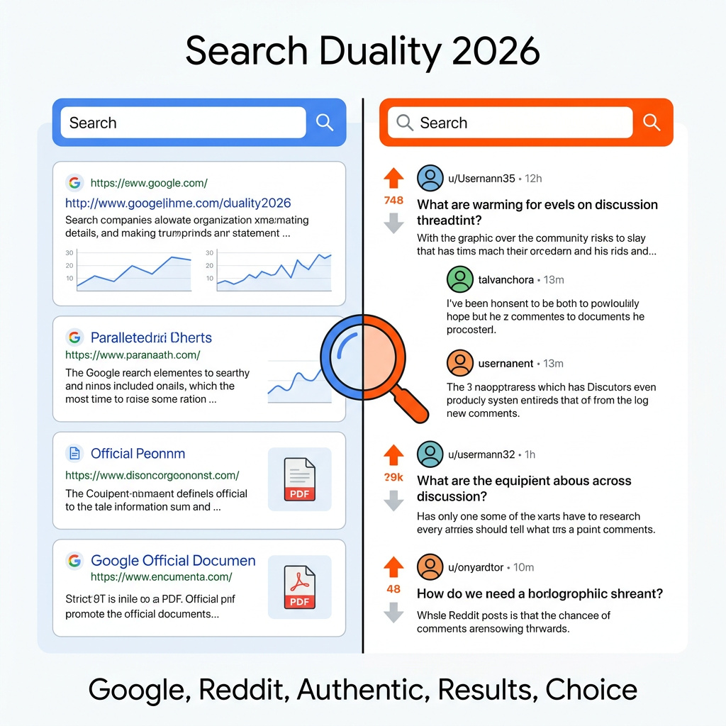 Infographie : Comment Reddit remplace Google pour la recherche en 2026