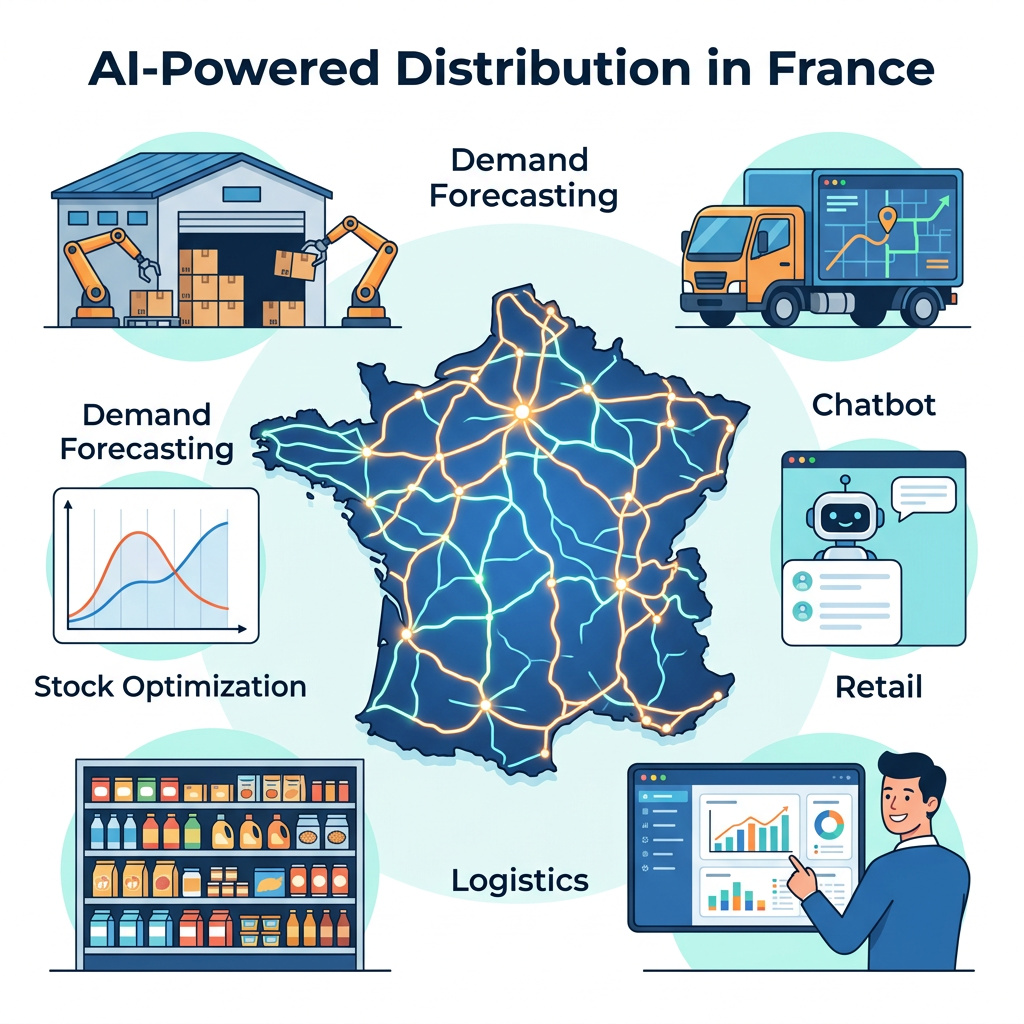 Infographie : Les meilleurs use cases IA pour la distribution