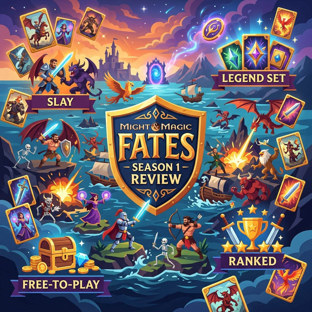 Infographie : Might & magic fates