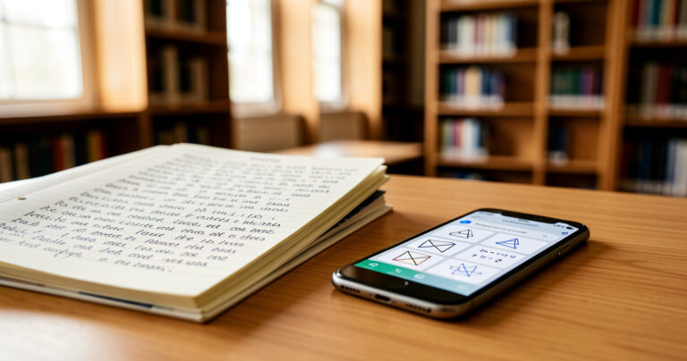 Gemini transforme vos notes manuscrites en fiches de révision