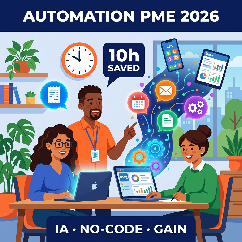 Infographie : automatisation PME