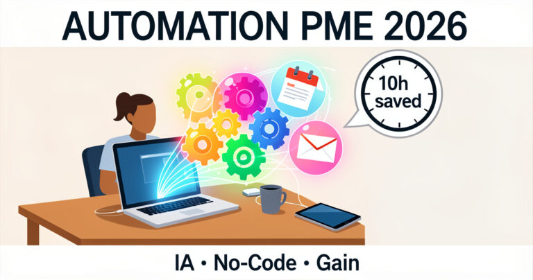 Automatisation PME 2026 : quels processus déléguer à l'IA pour gagner 20h/semaine ?